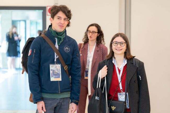 EC2U Forum 2024 a Linz: alcuni degli studenti partecipanti