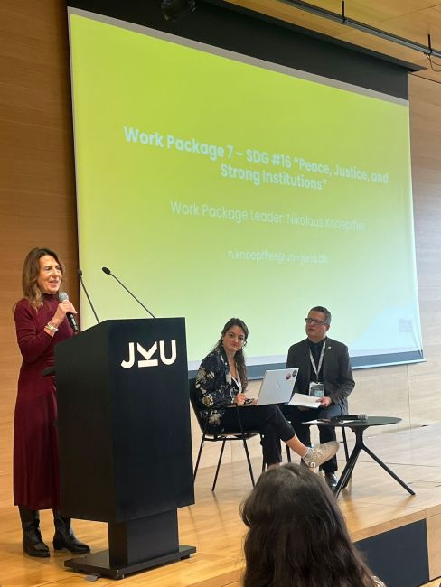 L'intervento della prof.ssa Ilaria Poggiolini UniPv all'EC2U Forum di Linz