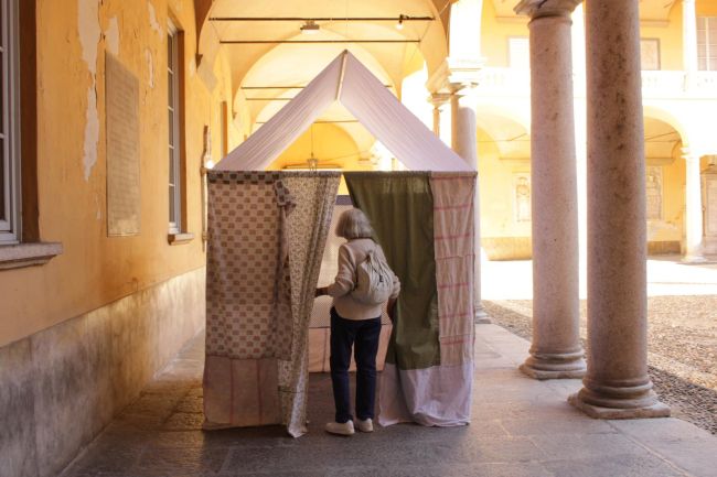 Esposizione "Rea (anti)monumentale: Azioni tra città e Oltrepò rurale" presso i cortili UniPv