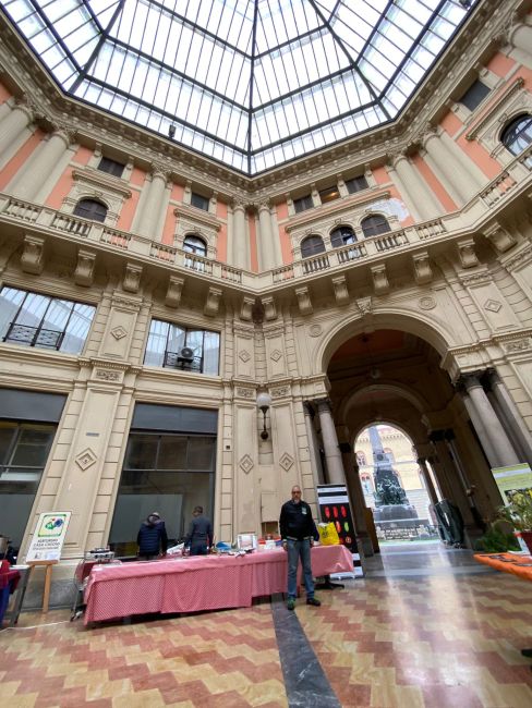 Stand alla mostra mercato "Se mi mangi mi conservi"