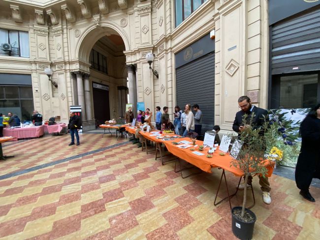 Stand alla mostra mercato "Se mi mangi mi conservi"