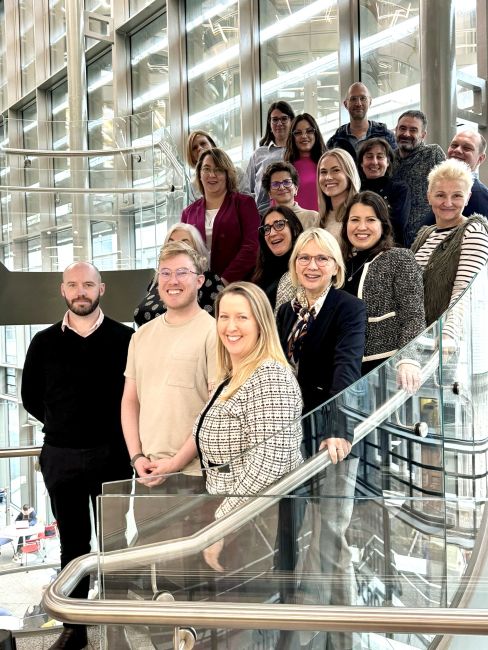 Foto di gruppo dell'Employability WG del Coimbra Group a Dublino