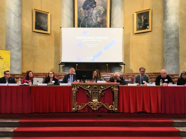 European Degree Workshop - Round Table session