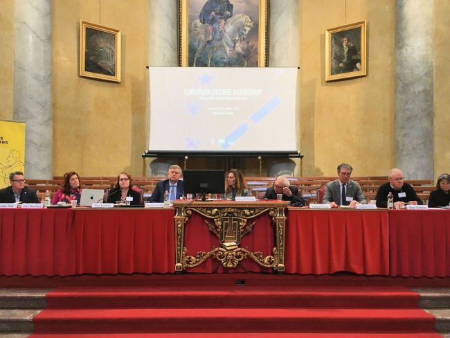 European Degree Workshop - The Round Table Session