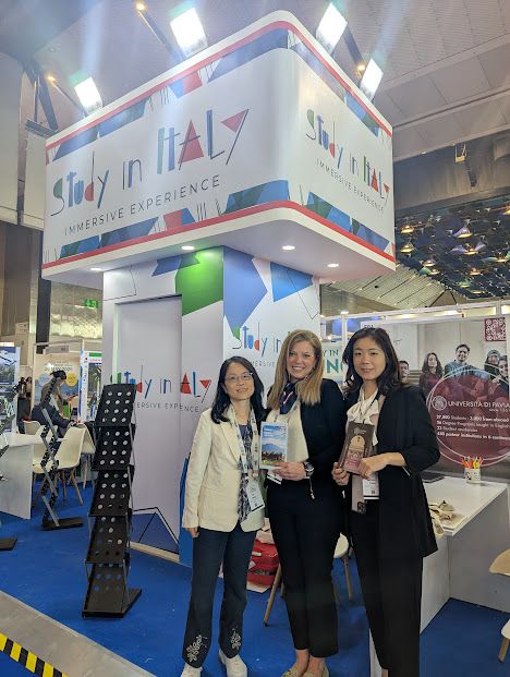 La delegazione di UniPv ad APAIE 2025