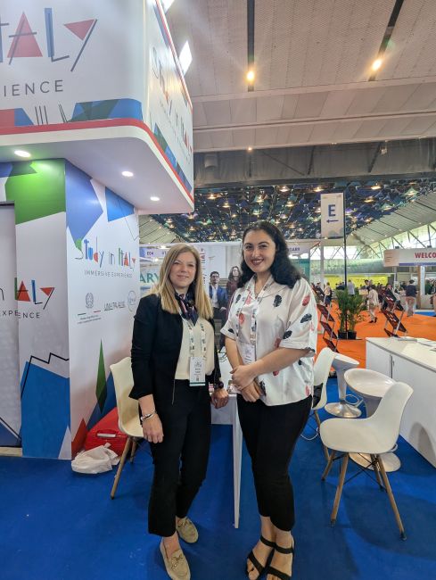 La delegazione di UniPv ad APAIE 2025