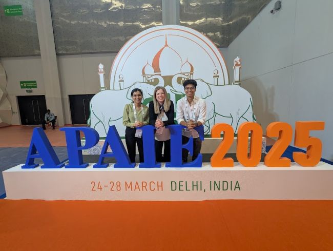 La delegazione di UniPv ad APAIE 2025