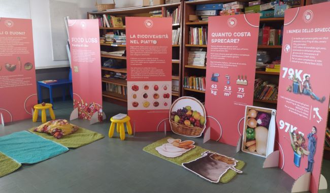 Immagini dalla mostra "Generazione cibo" presso l'Istituto San Giorgio