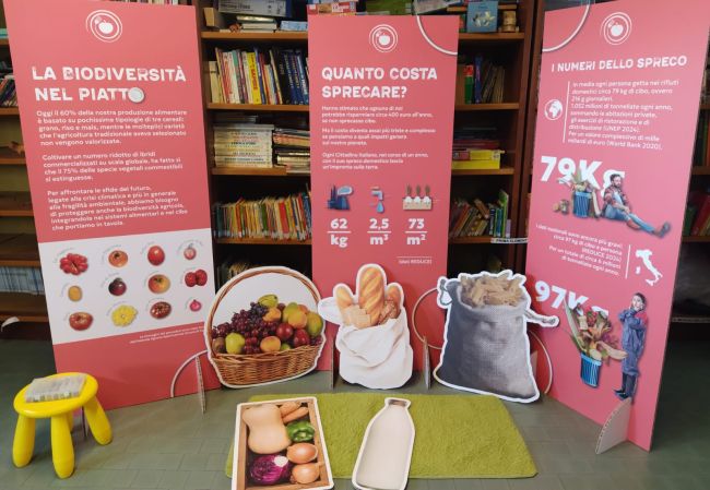 Immagini dalla mostra "Generazione cibo" Immagini dalla mostra "Generazione cibo" presso l'Istituto San Giorgio