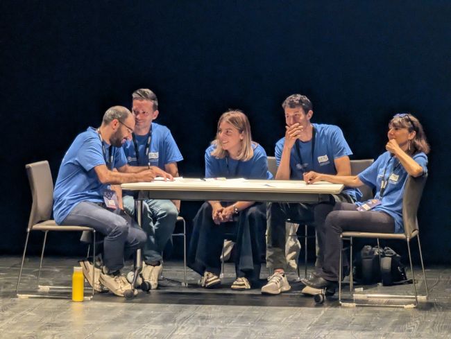 Il team UniPv partecipante al Science Contest