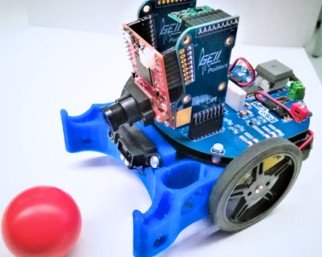 Il robot del team UniPv