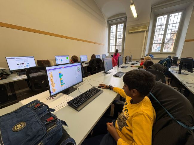 Il laboratorio sui videogiochi con Scratch