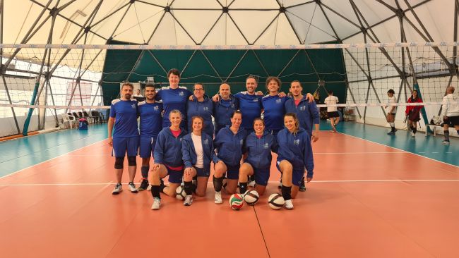 La squadra di volley del CRAL Ateneo Pavia APS