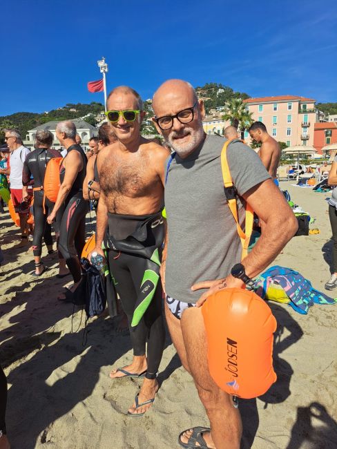 Due degli atleti del CRAL Ateneo Pavia