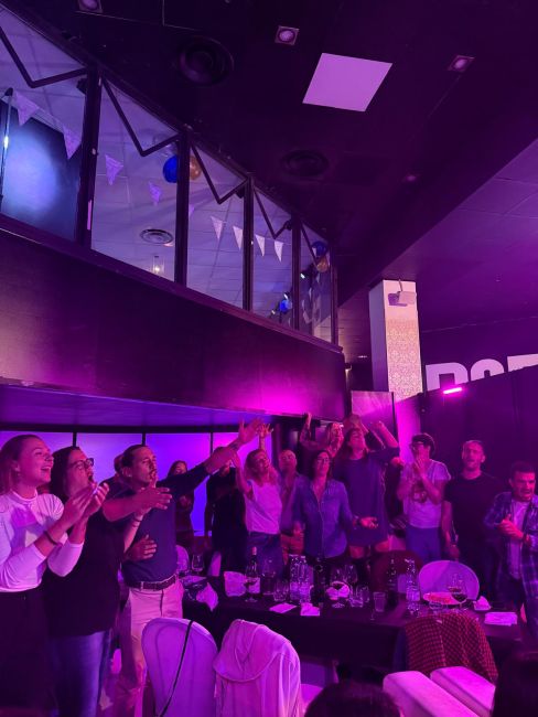 La festa del XI Campionato Nazionale di Volley indoor, organizzato dal CRAL-GSDU Università di Siena