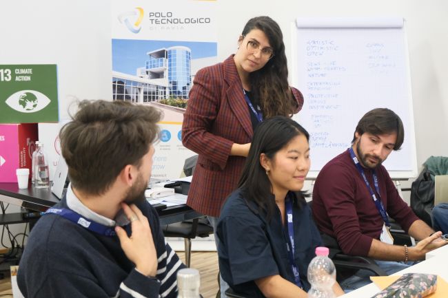 Costanza Marini, ricercatrice UniPv e mentor all'EC2U Student Event