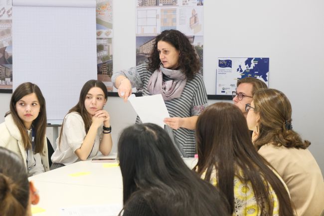 Emanuela Dal Zotto, ricercatrice UniPv e mentor all'EC2U Student Event