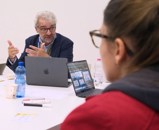 Marco Morandotti, docente UniPv e mentor all'EC2U Student Event