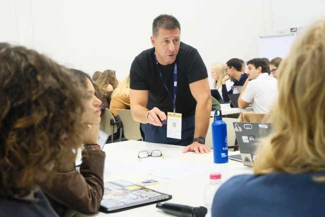 Paolo Marangolo (Hr manager Sea Vision) - Mentor all'EC2U Student Event