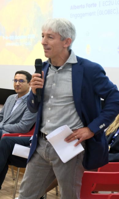 Stefano Ramat, docente UniPv e presidente CUS Pavia