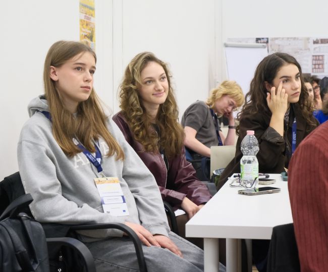 Studentesse EC2U durante la prima sessione