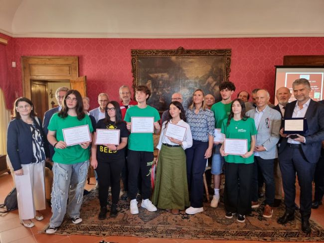 I vincitori del Premio Erminio Sipari.