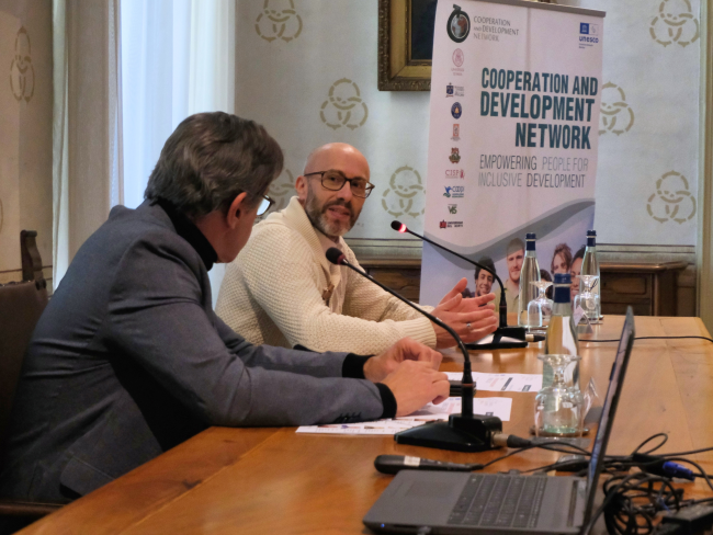 Opening remarks by Andrea Pichelli, director of Globec