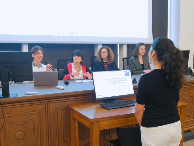 Bita during the thesis defence