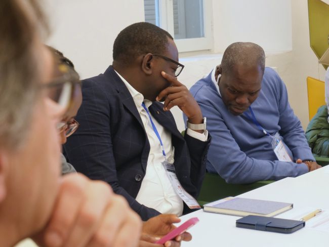 Some discussion moments of the staff week in UniPv