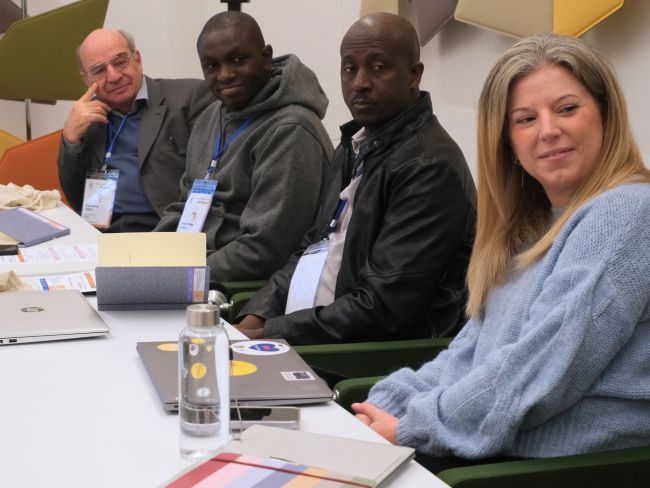 Some discussion moments of the staff week in UniPv