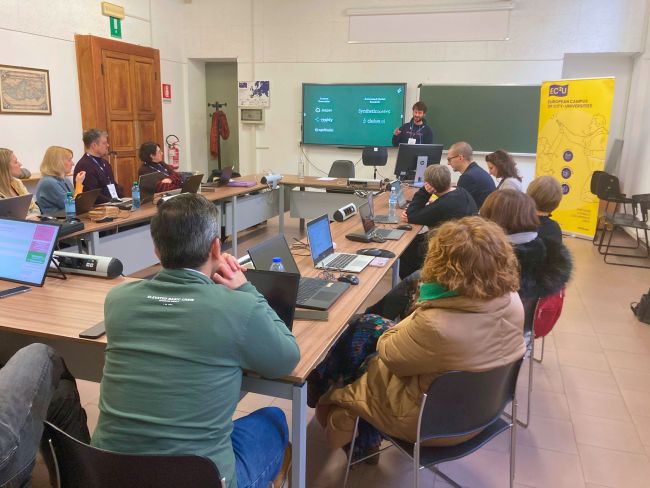 AI lectures during the workshop