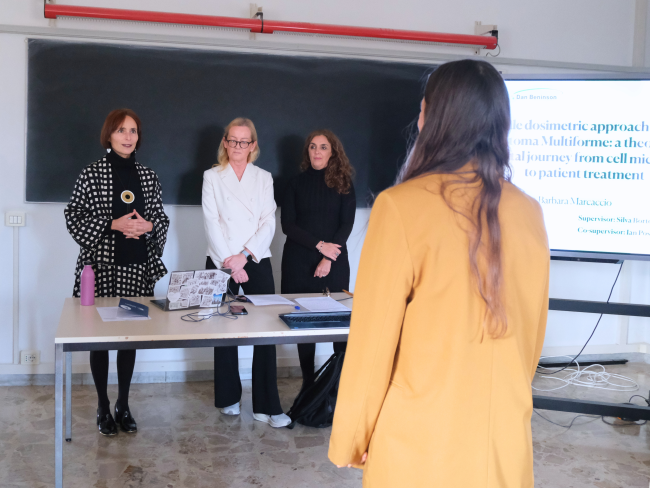 Barbara di fronte alla commissione