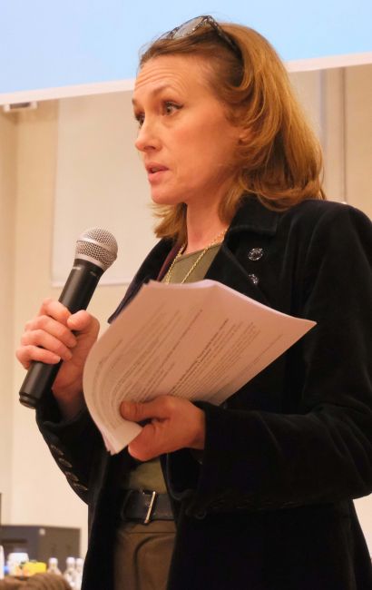 Maria Spitti explains the role of Pavia Municipality as EC2U Associated Partner