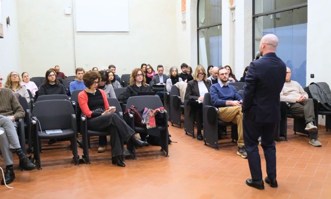 Welcome greetings with Pro-Rector Alvaro