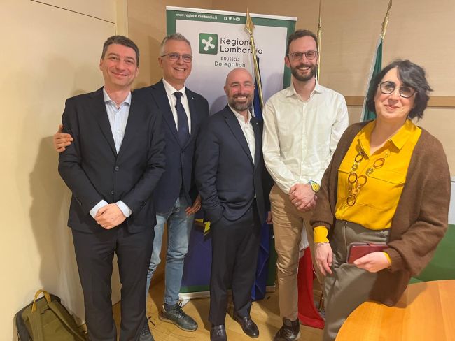 I rappresentanti UniPv al meeting strategico dell’Alleanza EC2U a Bruxelles.