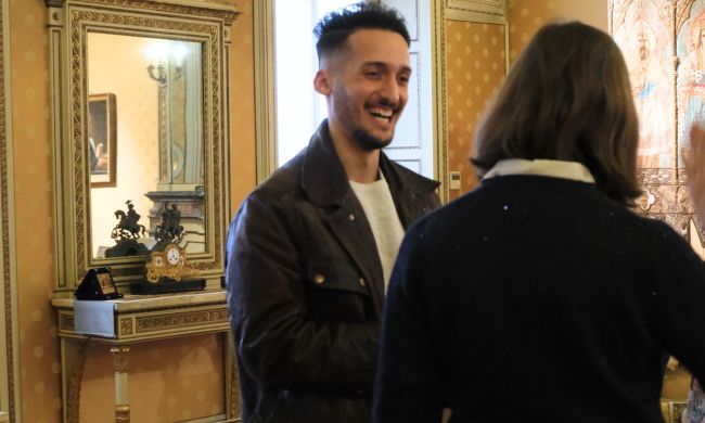 Ahmed ringrazia i donatori della borsa di studio che ha consentito di lasciare Gaza e studiare a Pavia