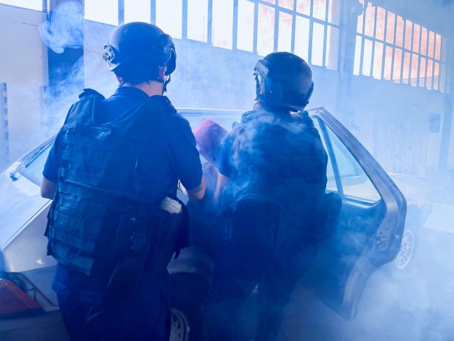 Applicazione del protocollo MARCH durante le esercitazioni del Master in Medicina Tattica