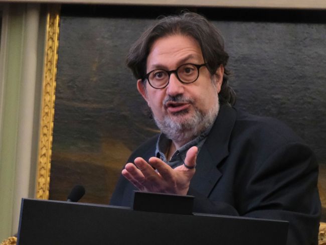 Prof. Flavio Antonio Ceravolo addressing gender roles and narratives