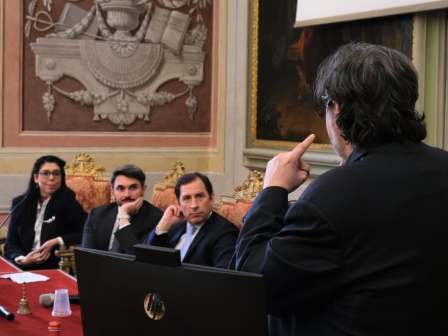 Speakers debate during Women's Health Forum 2026