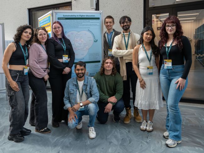 EC2U Forum: Poster Session - The groups involved in the Student Challenge presenting their work