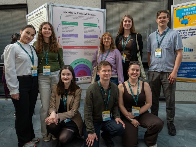 EC2U Forum: Poster Session - The groups involved in the Student Challenge presenting their work