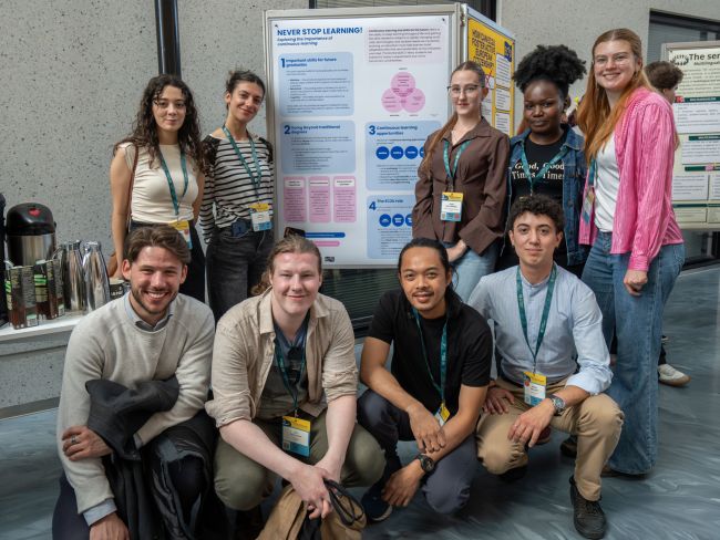 EC2U Forum: Poster Session - The groups involved in the Student Challenge presenting their work