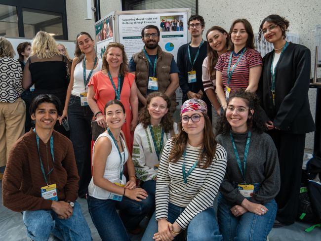 EC2U Forum: Poster Session - The groups involved in the Student Challenge presenting their work
