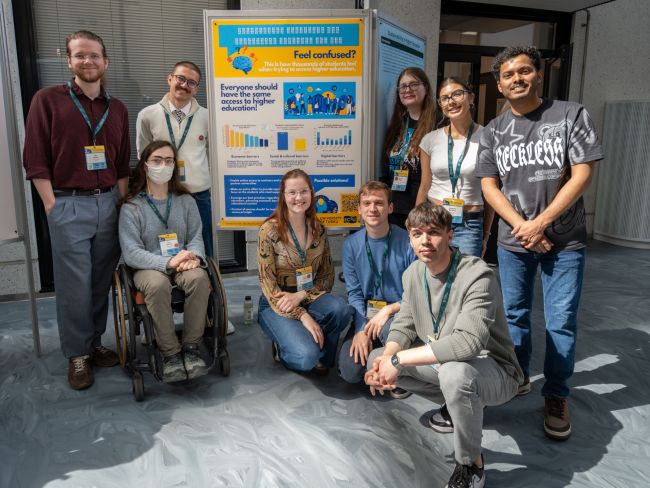 EC2U Forum: Poster Session - The groups involved in the Student Challenge presenting their work