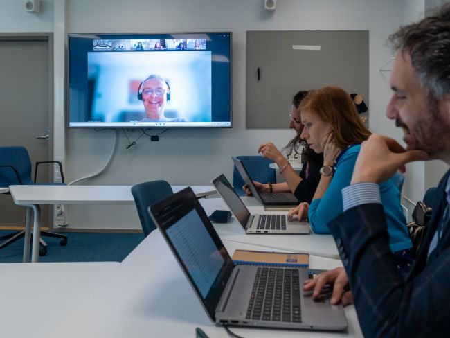 EC2U Forum: UniPv staff taking part in meetings and activities with their international colleagues