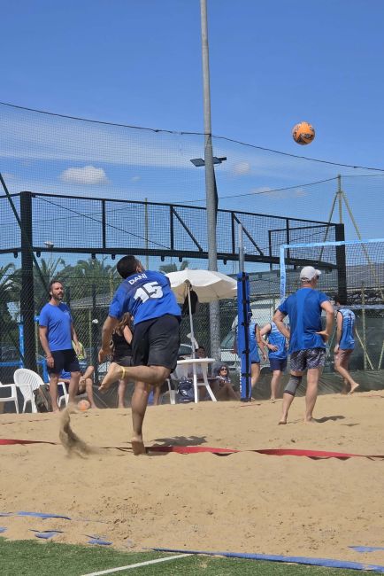 La squadra di sand volley UniPv