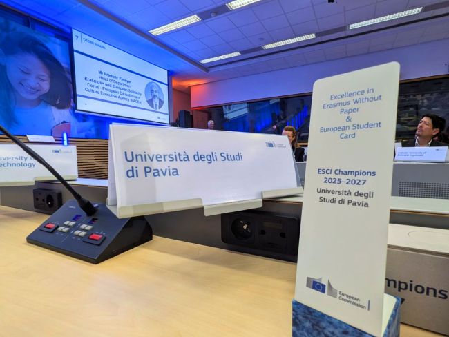 Il riconoscimento ESCI per UniPv