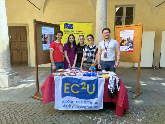 EC2U Ambassador all'opera per promuovere l'Alleanza EC2U