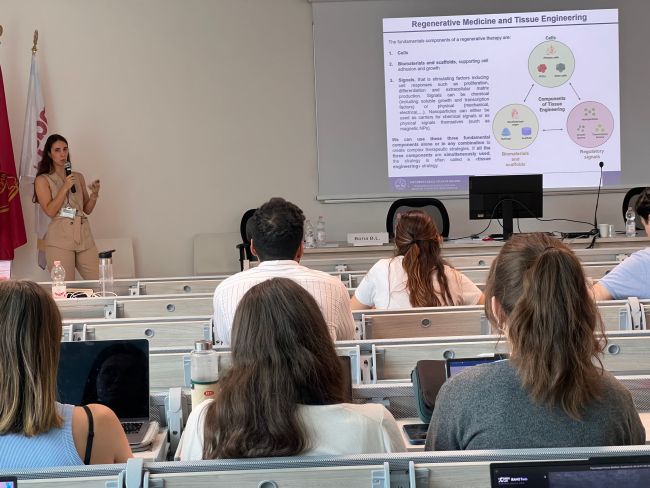 Staff week, lectures about tissue engineering