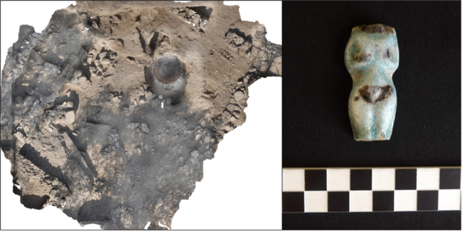 Occupazione del Medio Bronzo e figurina invetriata